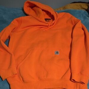 Carhartt Bright Orange Hoodie